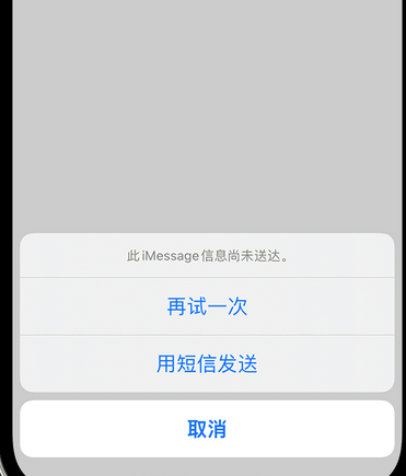 青松乡apple维修iPhone上无法正常发送iMessage信息