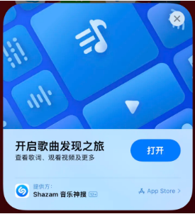 青松乡苹果14维修站分享iPhone14音乐识别功能使用方法 