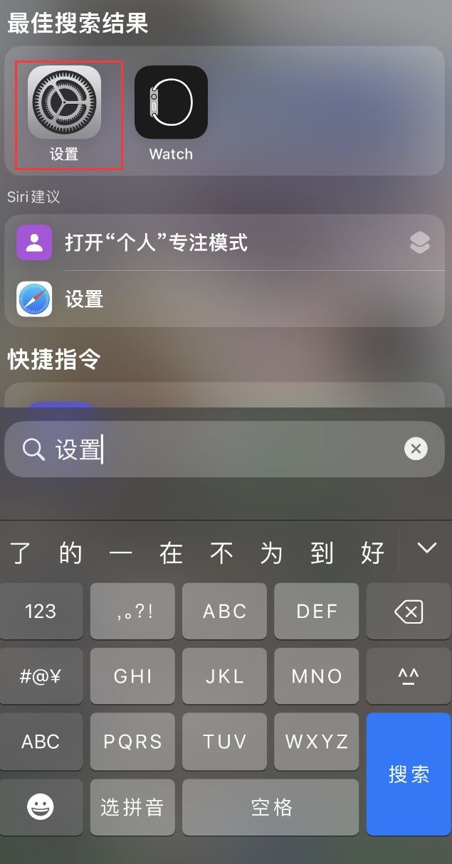 青松乡苹果手机维修分享：iPhone 找不到“设置”或“App Store”怎么办？ 