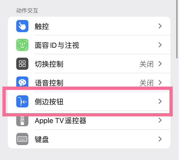 青松乡苹果14维修店分享iPhone14 Plus侧键双击下载功能关闭方法 