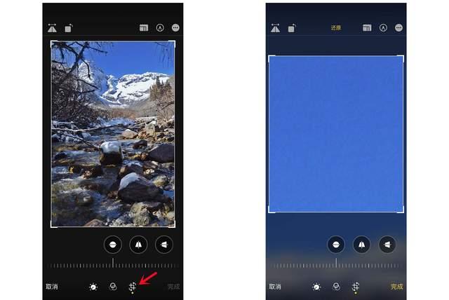 青松乡苹果手机维修分享iPhone手机如何使用裁剪功能隐藏照片 